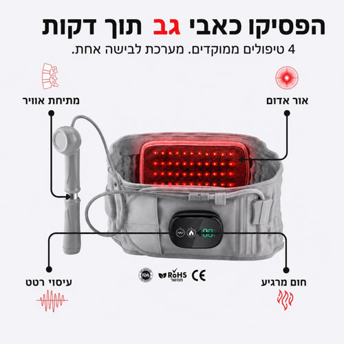 מכשיר מתיחה ושחרור לגב תחתון
